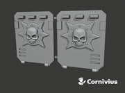 Plague Legion: Standard APC Side Doors 3d printed