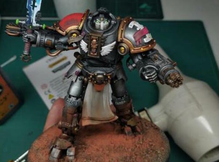 Arch Battleknight: Carlos 3d printed