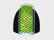 10x Kente Swathe 01 - G:5a Shoulder Pads 3d printed