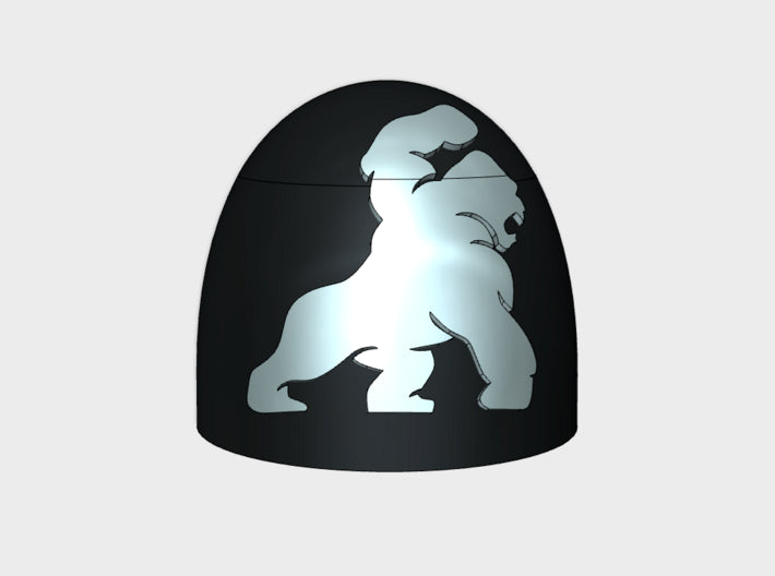 10x Silverbacks - G:5a Right Shoulders 3d printed