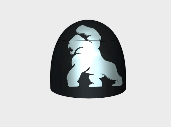 10x Silverbacks - G:5a Shoulder Pads 3d printed