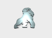 60x Silverbacks - Right Shoulder Insignias 3d printed