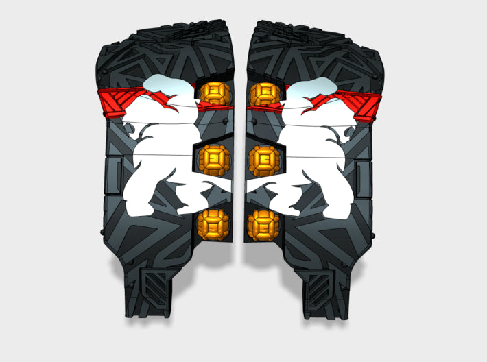 Silverbacks: Atlas Pat. Carapace 3d printed