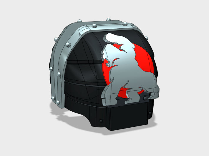 Silverbacks: Atlas Pat. Shoulders 3d printed