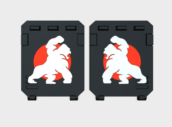 Silverbacks : Standard APC Side Doors 3d printed