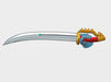 10x Left-handed Energy Sword: Dragoon 3d printed