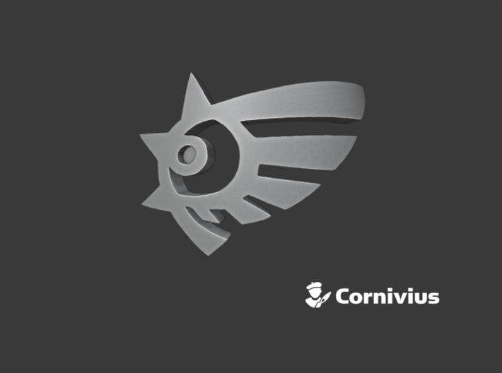 60x Eagle Eye Matrix- Shoulder Insignia pack 3d printed