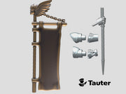 Asian Banner - Battle Standard	 3d printed