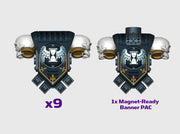 10x Mori Tempus - Prime:1 PACs (Mag.Vexilla Ready) 3d printed