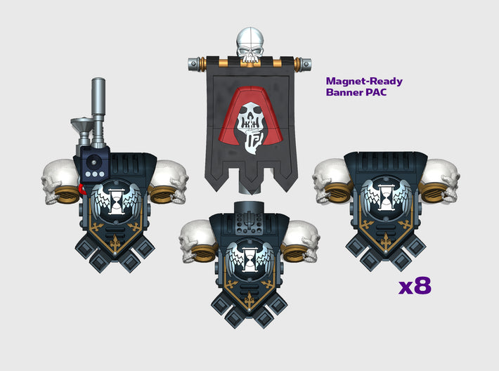 Mori Tempus - Prime:1 PACs Squad 3 (w/Mag.Vex) 3d printed