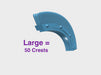 Base - Legionary Helm Crest Add-ons 3d printed