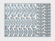 Strike Eagle - Flat Vehicle Insignia pack 3d printed