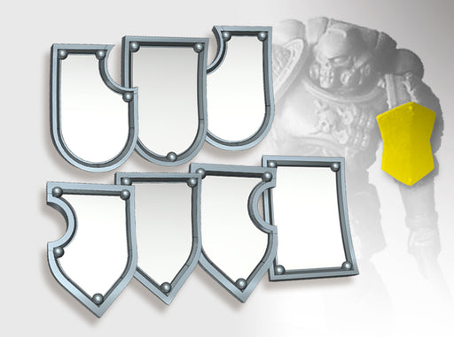 20x Shoulder Shield Variety Pack 3d printed