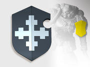 20x Iron Knights - Shoulder Shields 3d printed