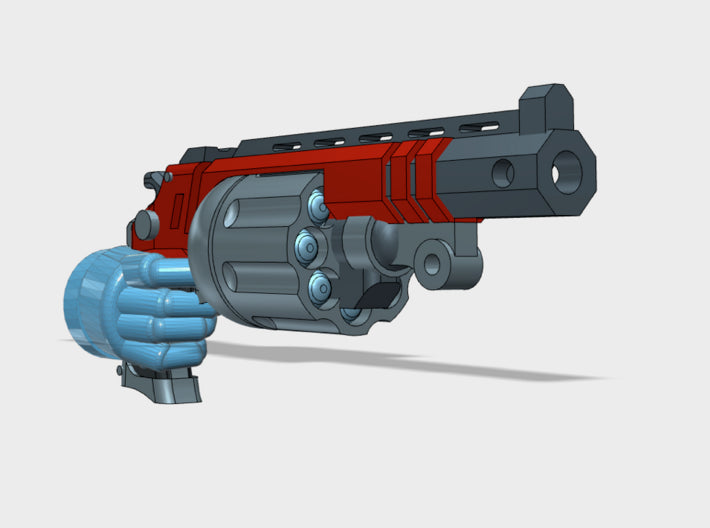 12x C:45 Bolt Revolver (L&amp;R) 3d printed