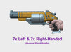 14x C:32 Bolt Revolver (L&amp;R Human Hands) 3d printed