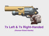 14x BF:38 Bolt Revolver (L&amp;R Human Hands) 3d printed