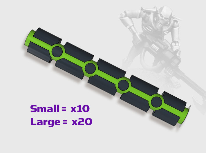 Unus : Necrotech Flayer Tubes 3d printed