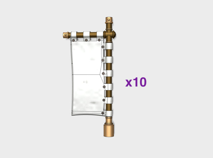 10x Blank : Mag. Sashimono 3d printed