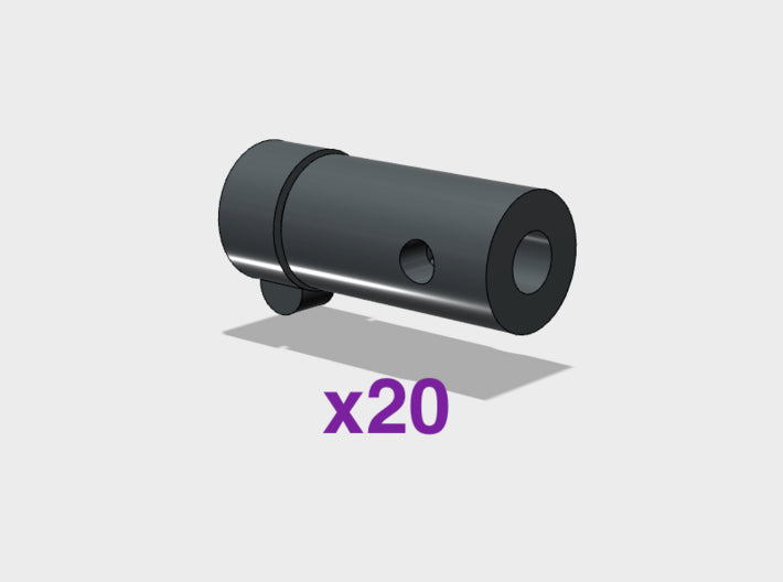 Prime 1: Silencer Addon 3d printed Small = 10x | Med. = 20x