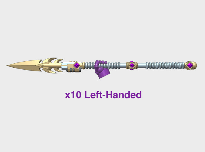 10x Energy Spear: Phonecian (Left-Handed) 3d printed