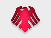 60x Red Raven - Left Shoulder Insignia pack 3d printed