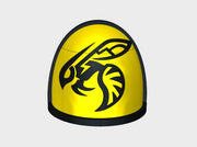 10x Yellow Jackets - G:4a Shoulder Pads 3d printed