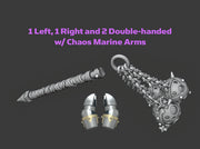 4x Plague Flail: Cornivius - Chaos Set 3d printed