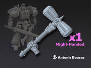 Arch Battleknight: Deamon Mauler (Right) 3d printed