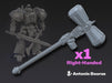 Arch Battleknight: Deamon Crusher (Right) 3d printed