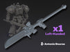 Arch Battleknight: Deamon Impaler (Left) 3d printed
