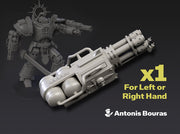 Arch Battleknight: Inferno Flamer 3d printed