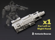 Arch Battleknight: Psycho Cannon 3d printed