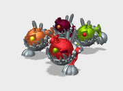Boomer : Robo-Squib (32mm) 3d printed Large = 4 Robo-Squibs