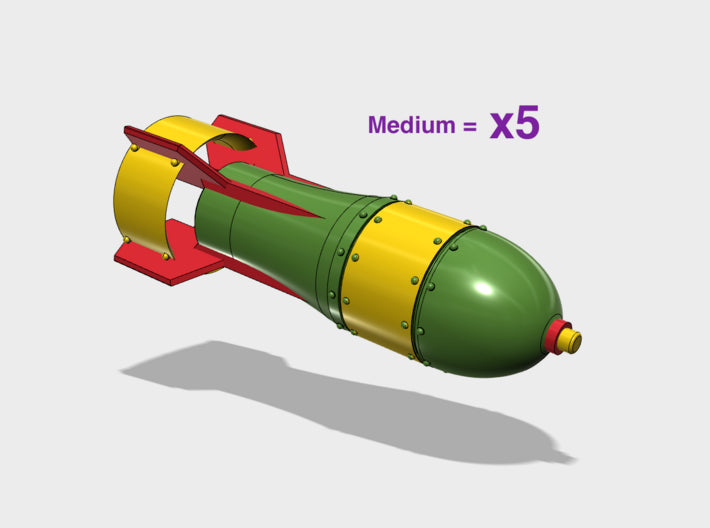 30mm Big Banger: Orc Bombs 3d printed