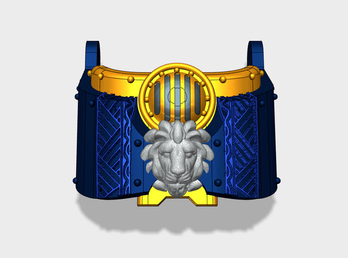 Tribal Lion: Full Atlas Pattern Kit (1) 3d printed