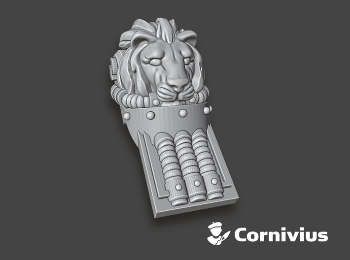 Tribal Lion: Full Atlas Pattern Kit (2) 3d printed