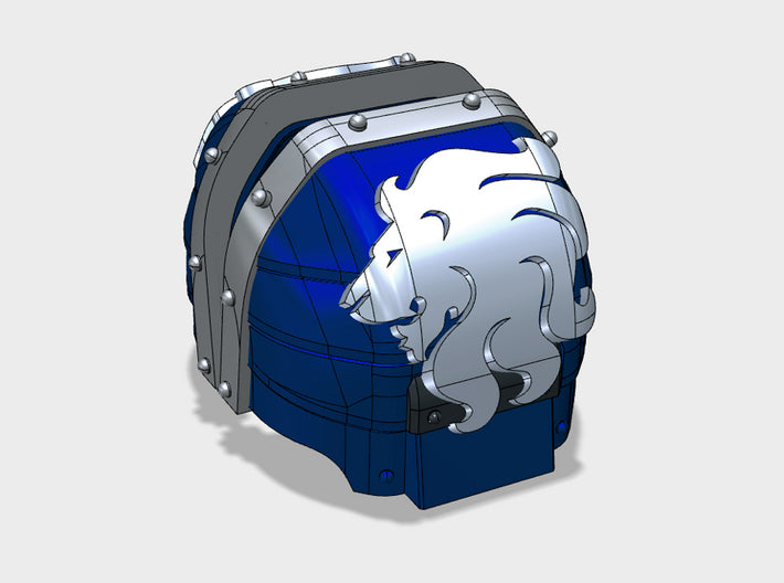 Celestial Lions (2): Atlas Pat. Shoulders 3d printed