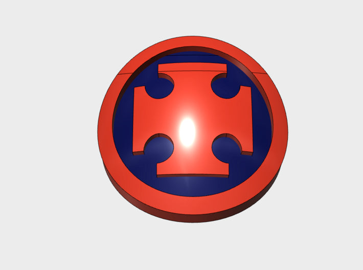 60x Circle Squad: Elite 1 3d printed