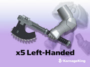 5x ST:1 Left RotoAxes: Gortran 3d printed These arms will fit into any ST:1 Terminator torsos