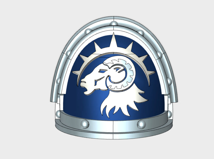 10x Sons of Isaac - G:3a Shoulder Pads 3d printed