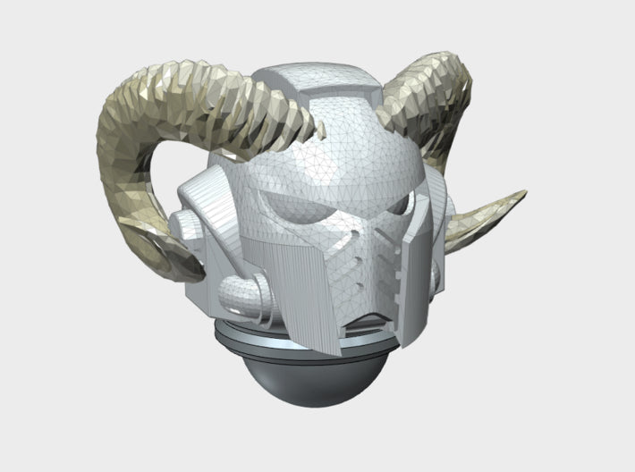 10x Ran Horn G:10 Prime Helmets 3d printed