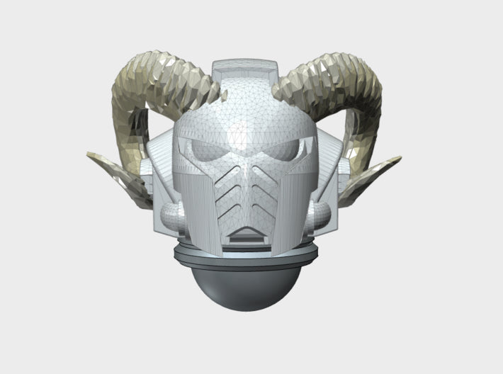 10x Ran Horn G:10 Prime Helms : Squad 3d printed