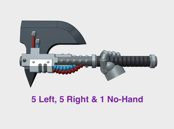 11x Energy Axe: Kadaka 3d printed