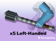 5x ST:1 Left Energy Maul : Ferric 3d printed These arms will fit into any ST:1 Terminator torsos.