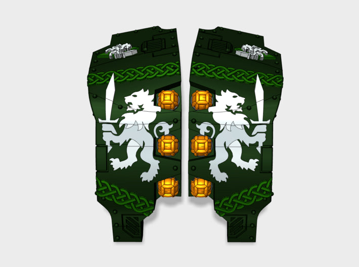 Disciples of Caliban : Full Atlas Pattern Kit 3d printed