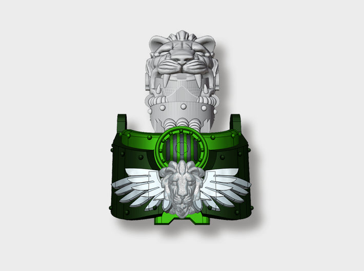 Disciples of Caliban : Atlas Sarcophagus Set 3d printed