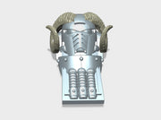 Rams Horn : Atlas Pat. Headplate 3d printed