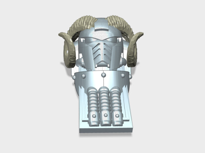 Rams Horn : Atlas Pat. Headplate 3d printed