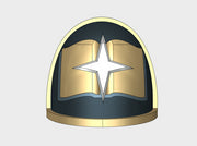 10x Tome Wardens - G:4a Shoulder Pads 3d printed